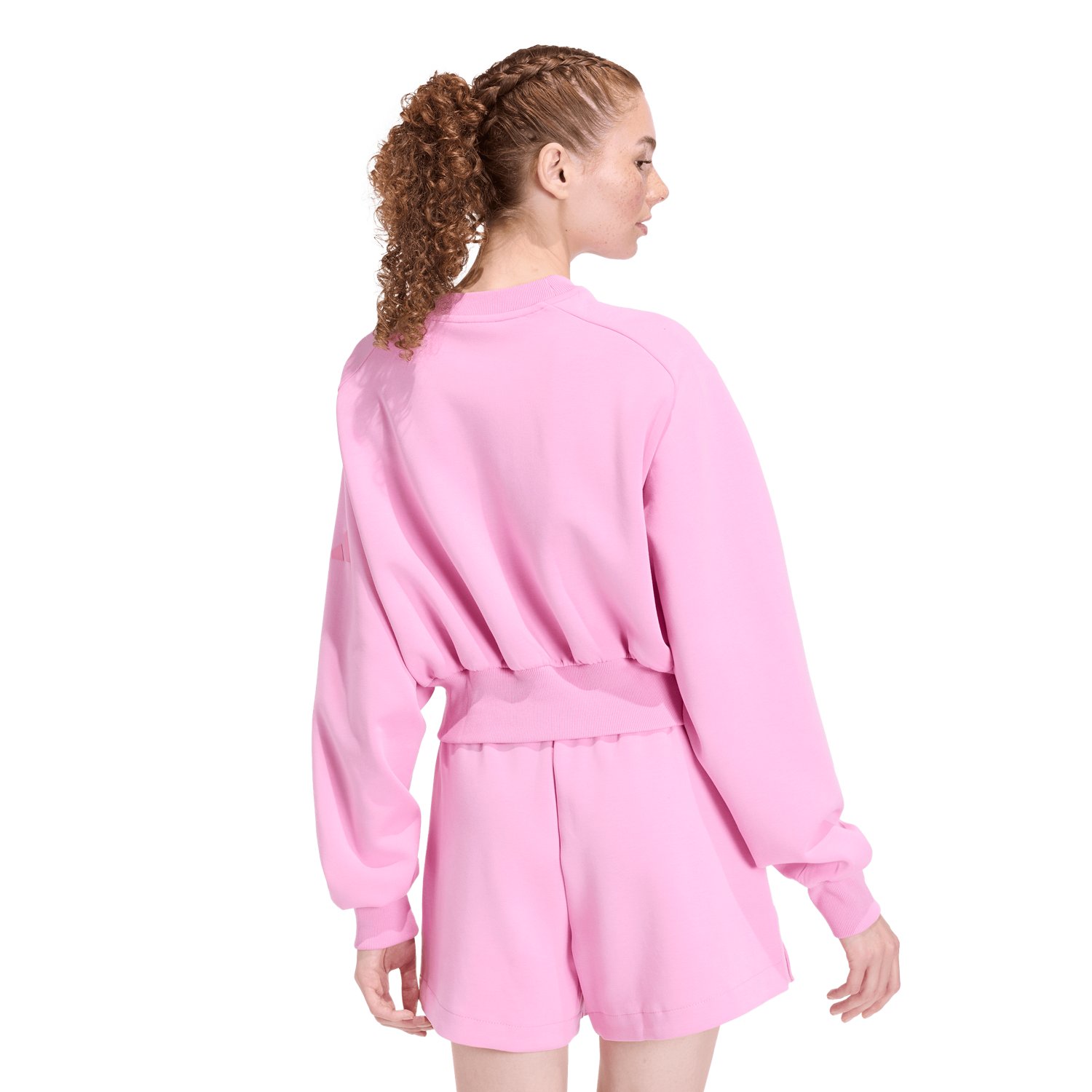 adidas Women's ALL SZN Soft Lux Loose Sweatshirt - view number 2