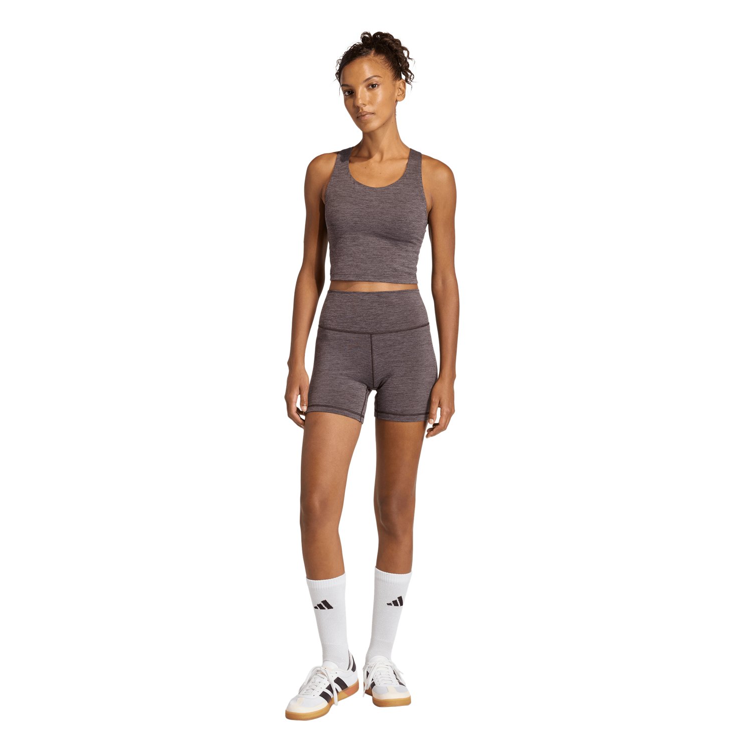 adidas Women's All Me Medium Support Training Tank Sports Bra - view number 3