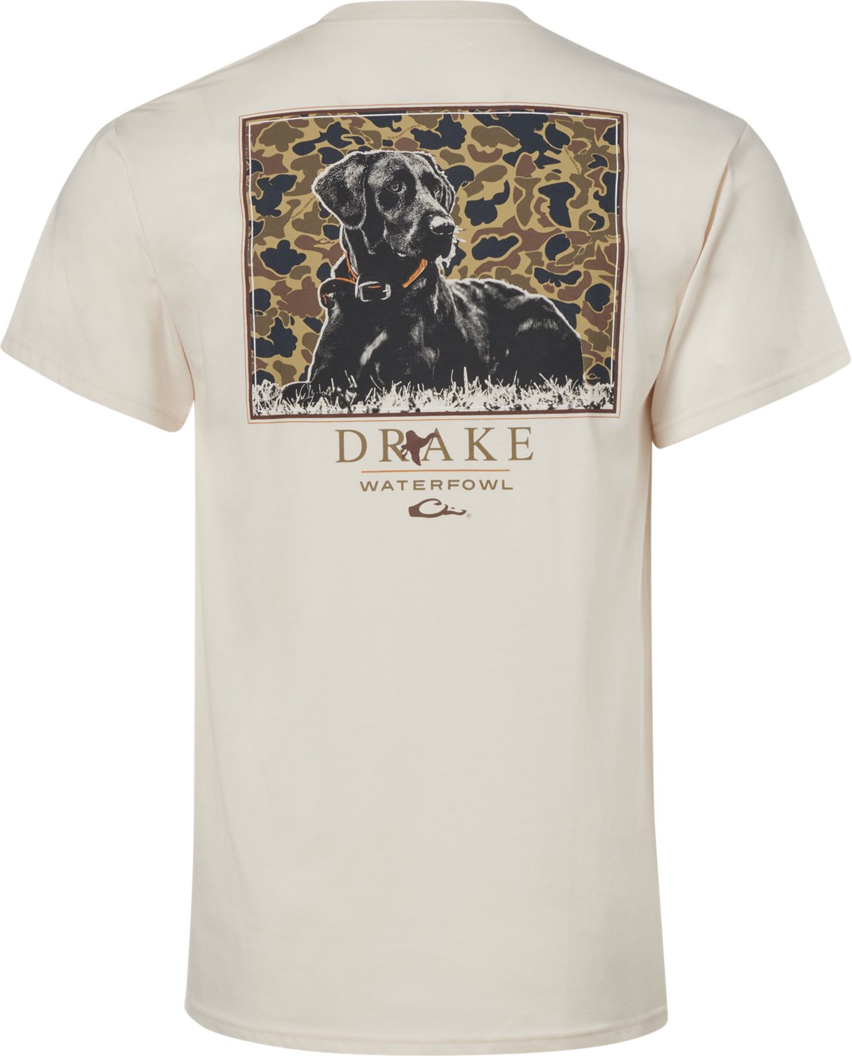 Drake Men's Waterfowl Old School Lab T-shirt