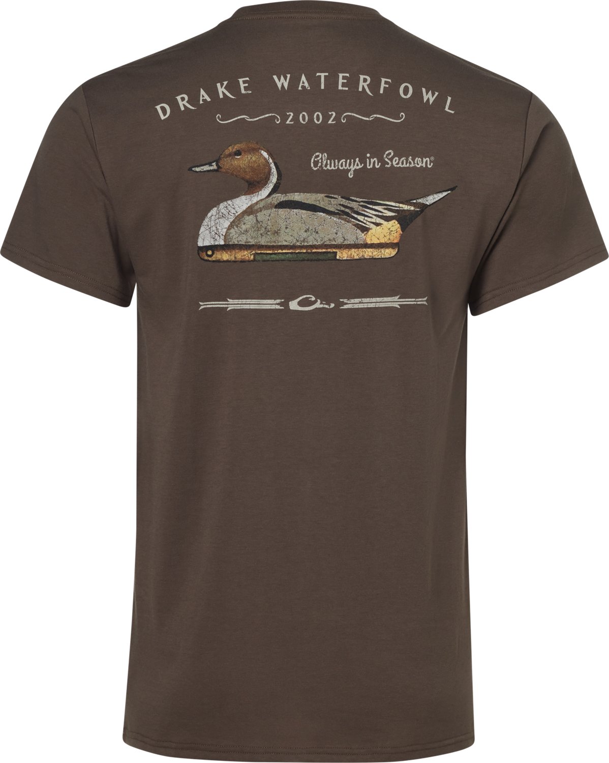 Drake Men's Waterfowl Side Duck Decoy T-shirt