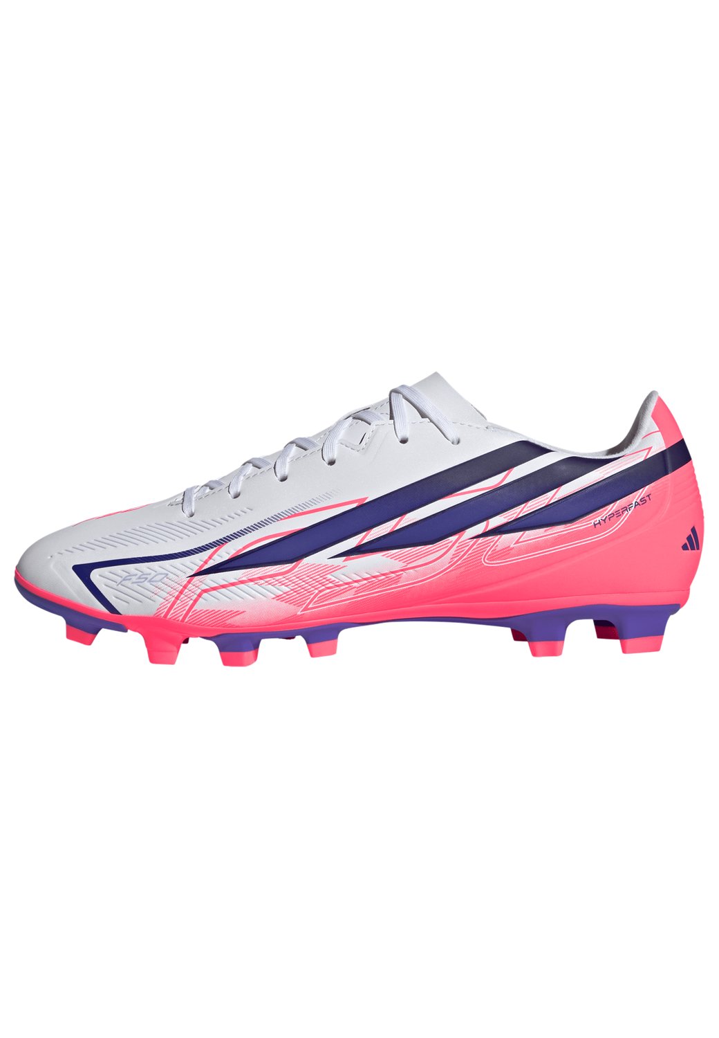 adidas Adults' F50 Hyperfast Club Firm Ground / Multi Ground Soccer Cleats - view number 2