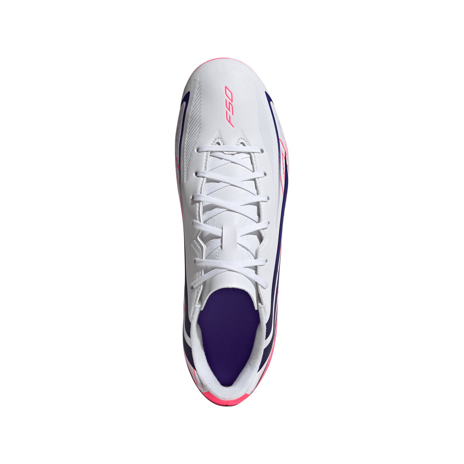 adidas Adults' F50 Hyperfast Club Firm Ground / Multi Ground Soccer Cleats - view number 5