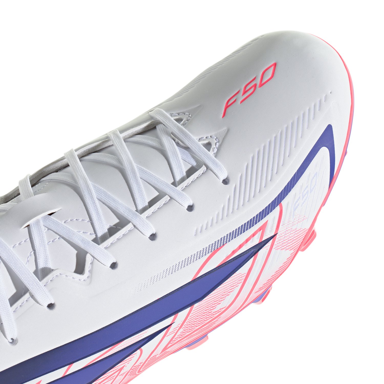 adidas Adults' F50 Hyperfast Club Firm Ground / Multi Ground Soccer Cleats - view number 7