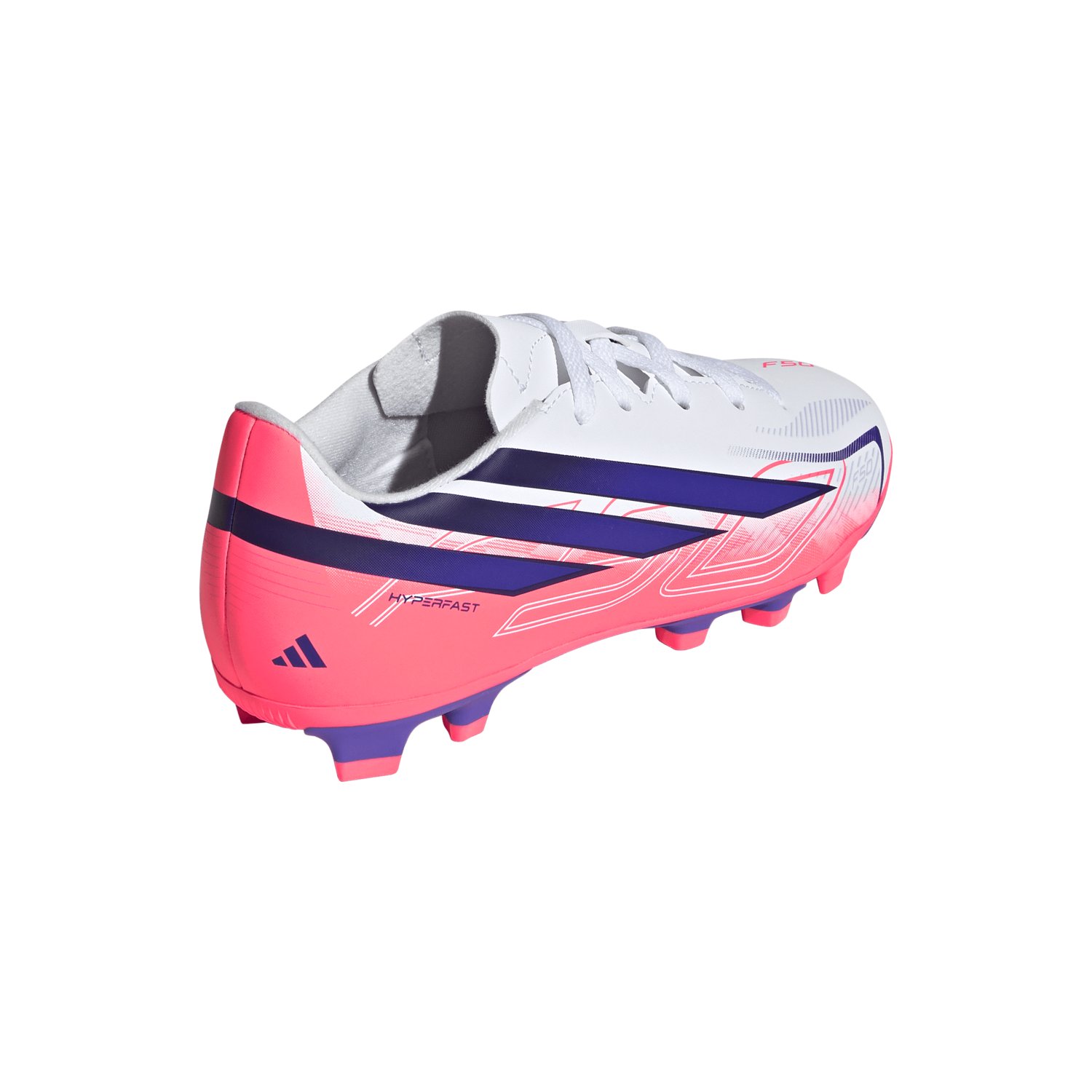adidas Kids' F50 HYPERFAST CLUB Firm Ground/Multi-Ground Soccer Cleats - view number 4