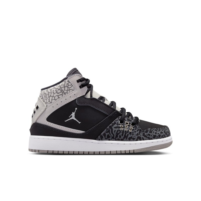 Jordan Kids' 1 Flight Mid Sneaker Big Kid Shoes (Black) - Size 6.0 M