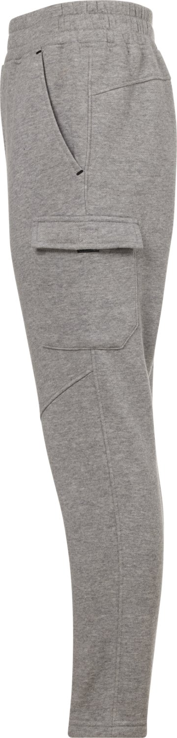 BCG Boys' Soft Cotton Fleece Cargo Joggers