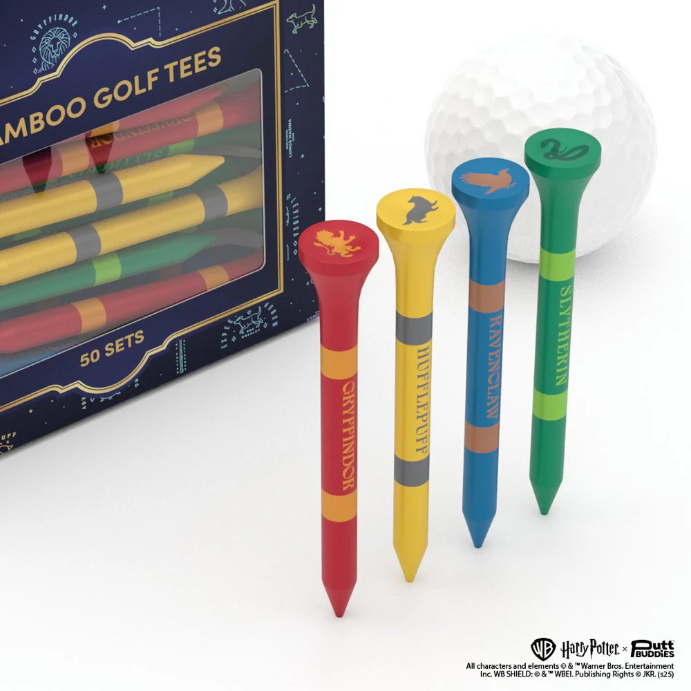 Harry Potter House Crest Bamboo Golf Tees 50‑Pack - view number 2