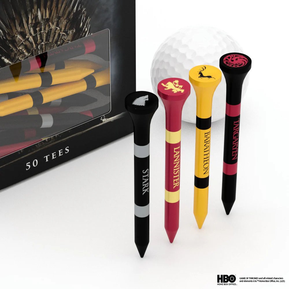 Game of Thrones House Crest Bamboo Golf Tees 50‑Pack - view number 2