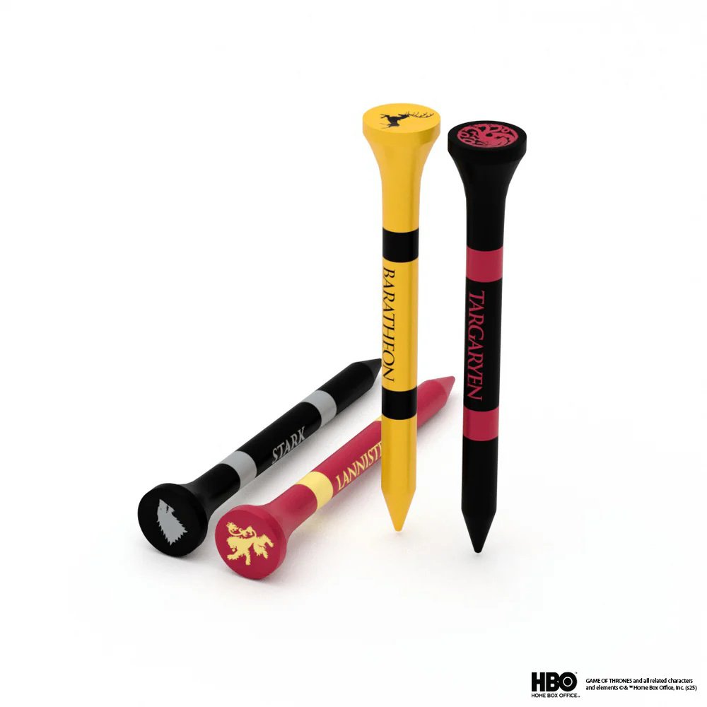 Game of Thrones House Crest Bamboo Golf Tees 50‑Pack - view number 3