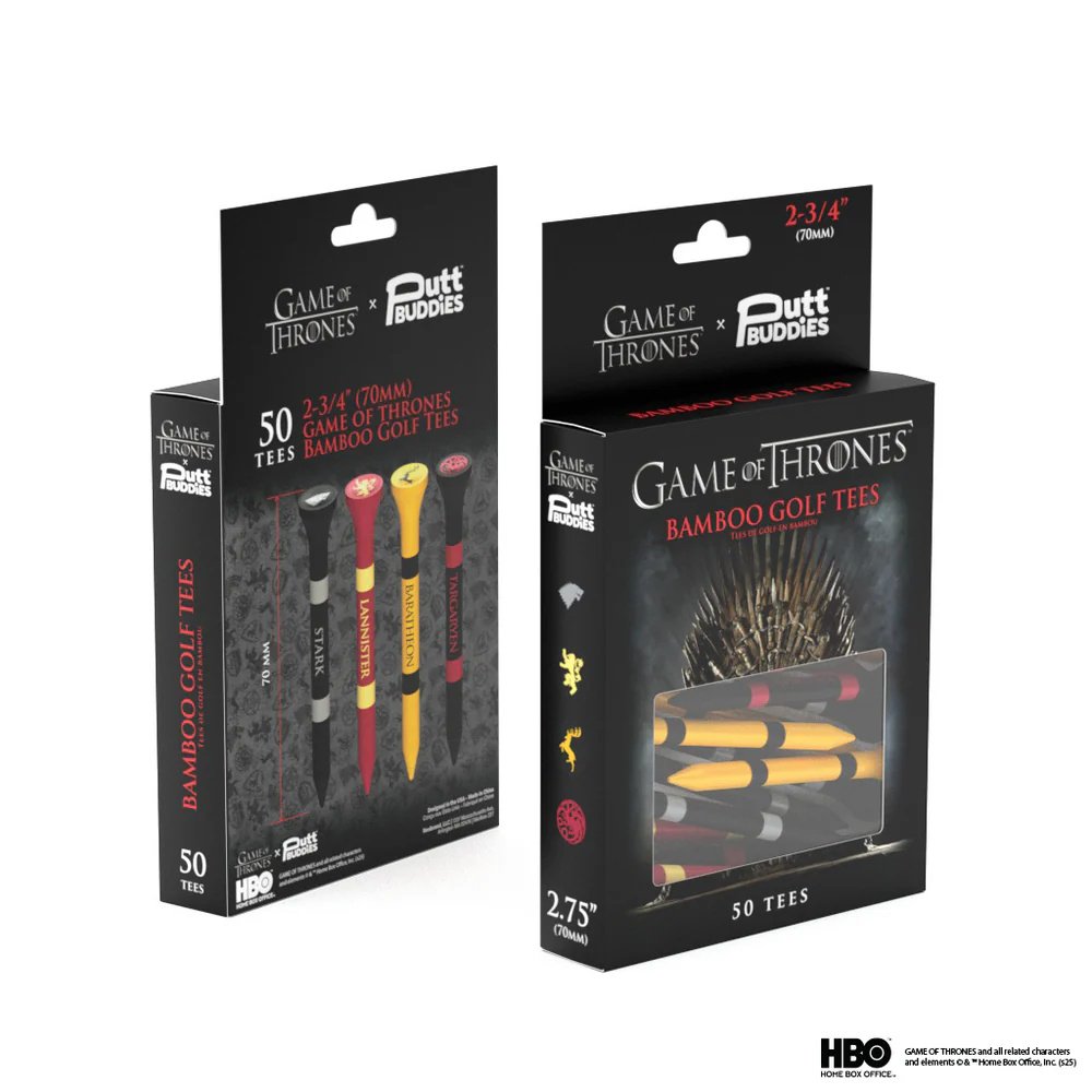 Game of Thrones House Crest Bamboo Golf Tees 50‑Pack - view number 4