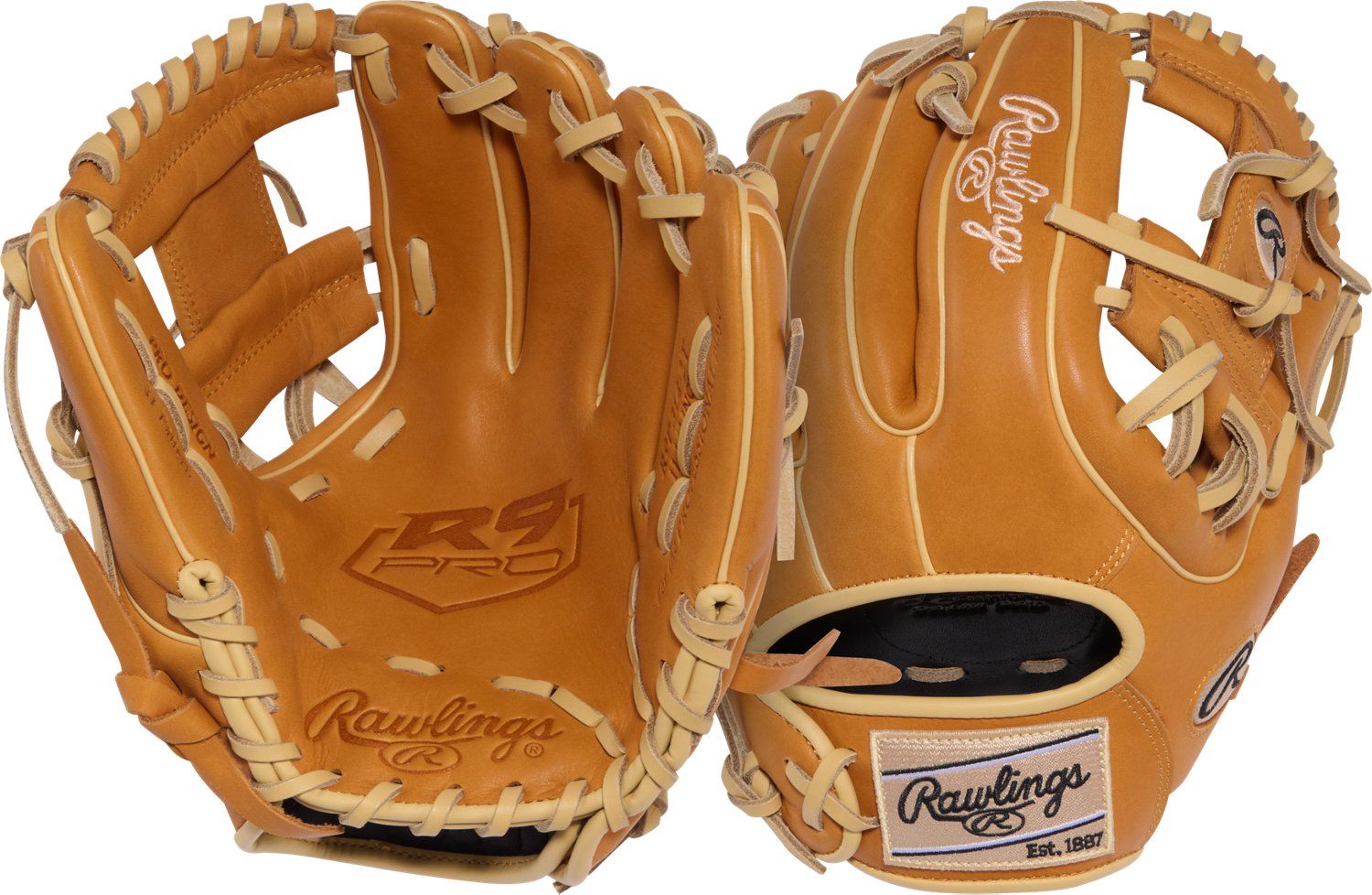 Rawlings 11.5" Adults' R9 Pro I-Web Baseball Fielding Glove