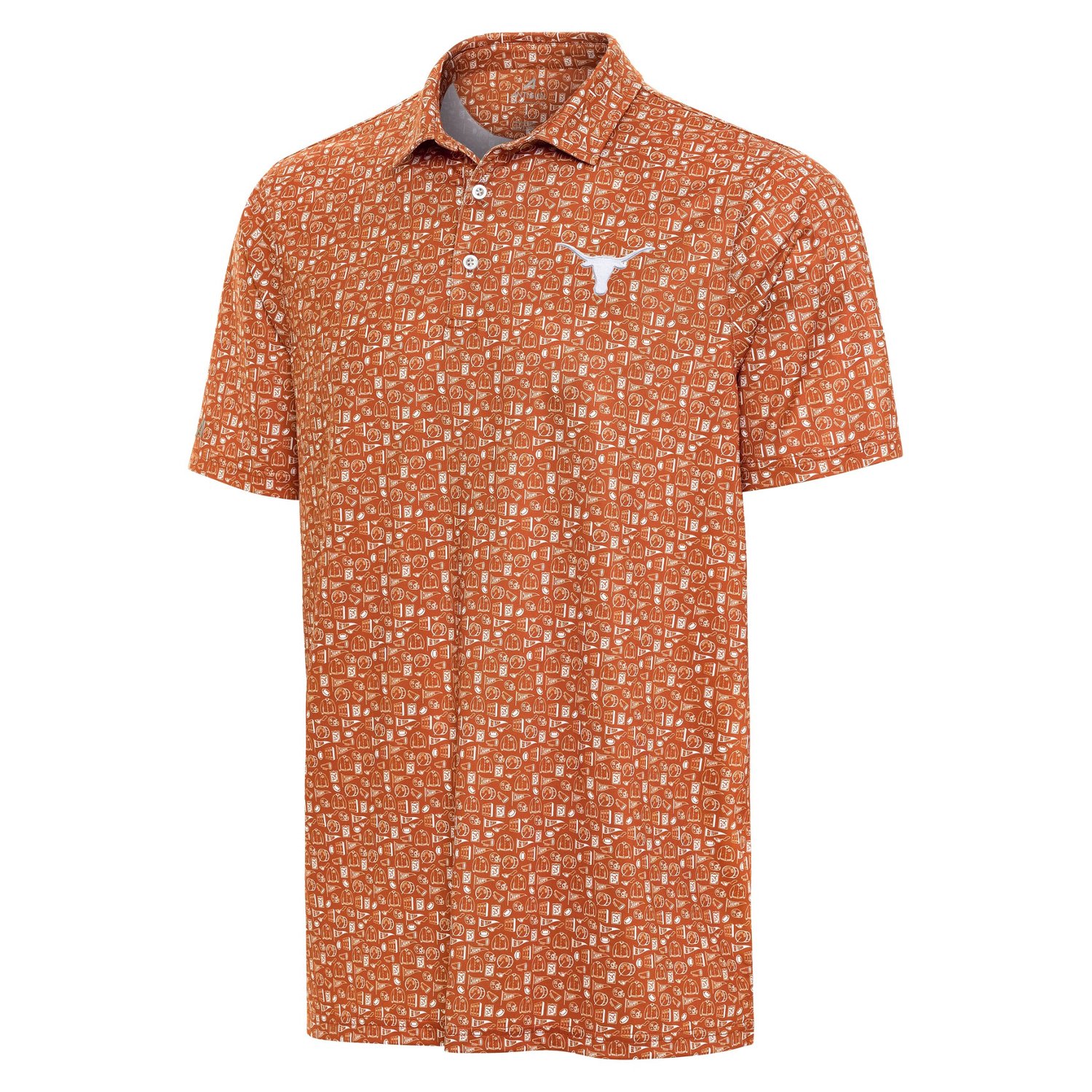 Antigua Men's University of Texas Polo Shirt
