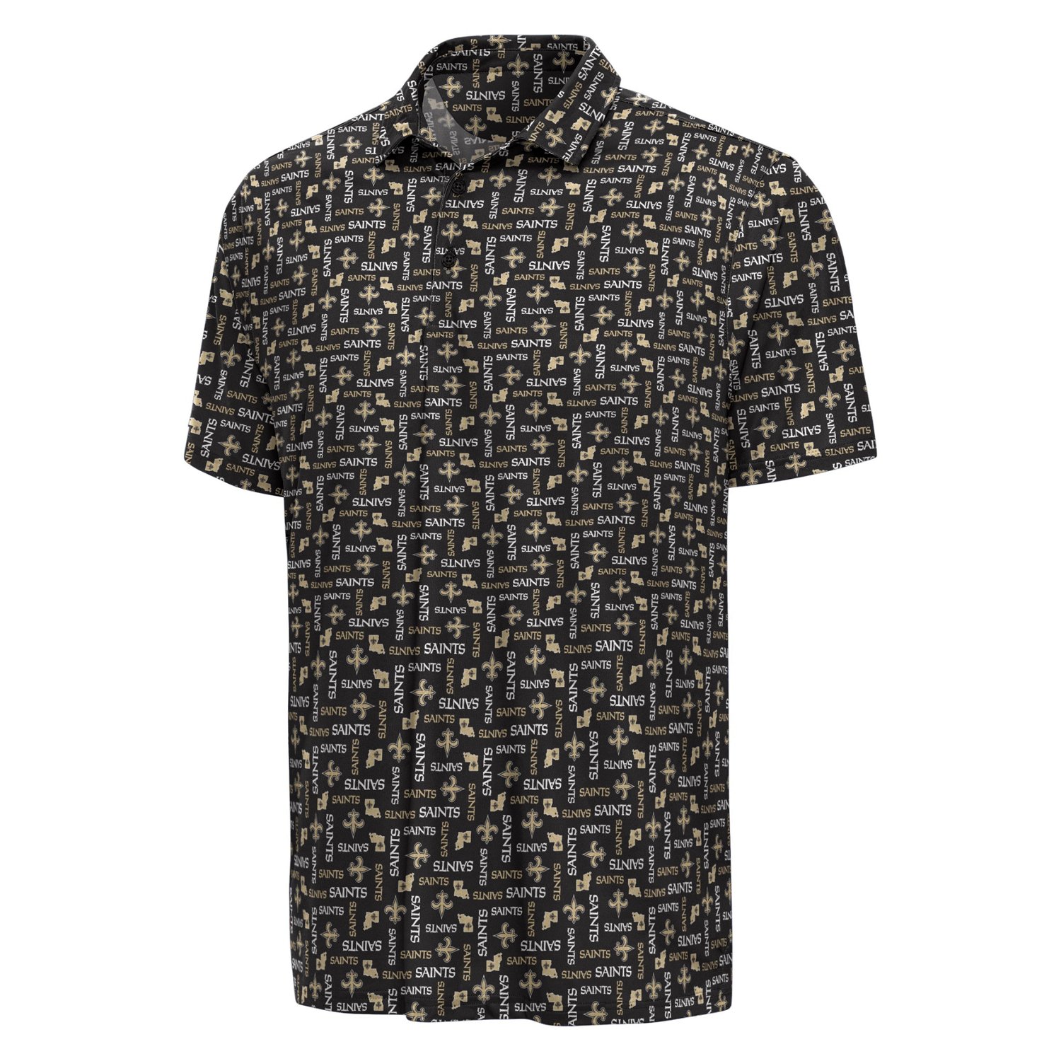 Antigua Men's New Orleans Saints Season Tickets Polo Shirt