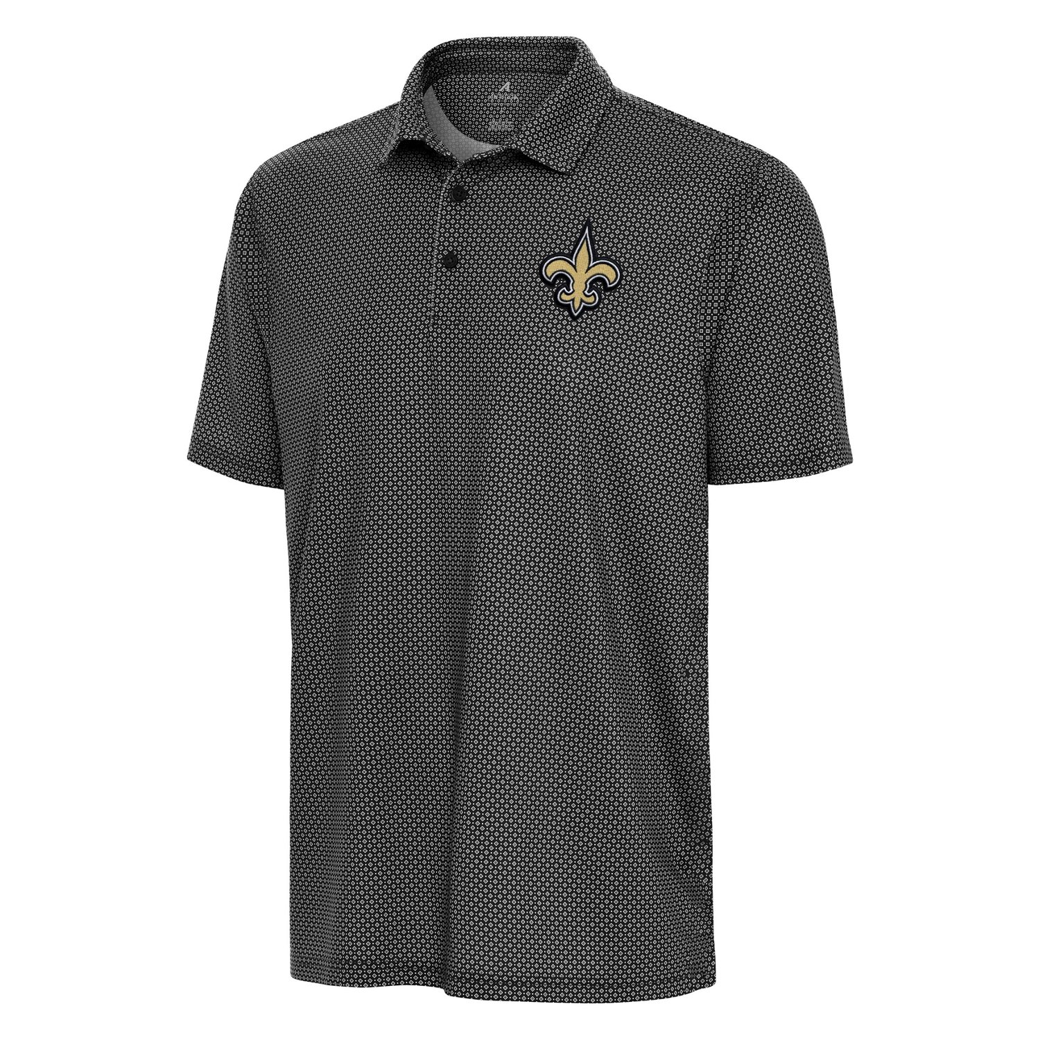 Antigua Men's New Orleans Saints Trelliss Polo Shirt