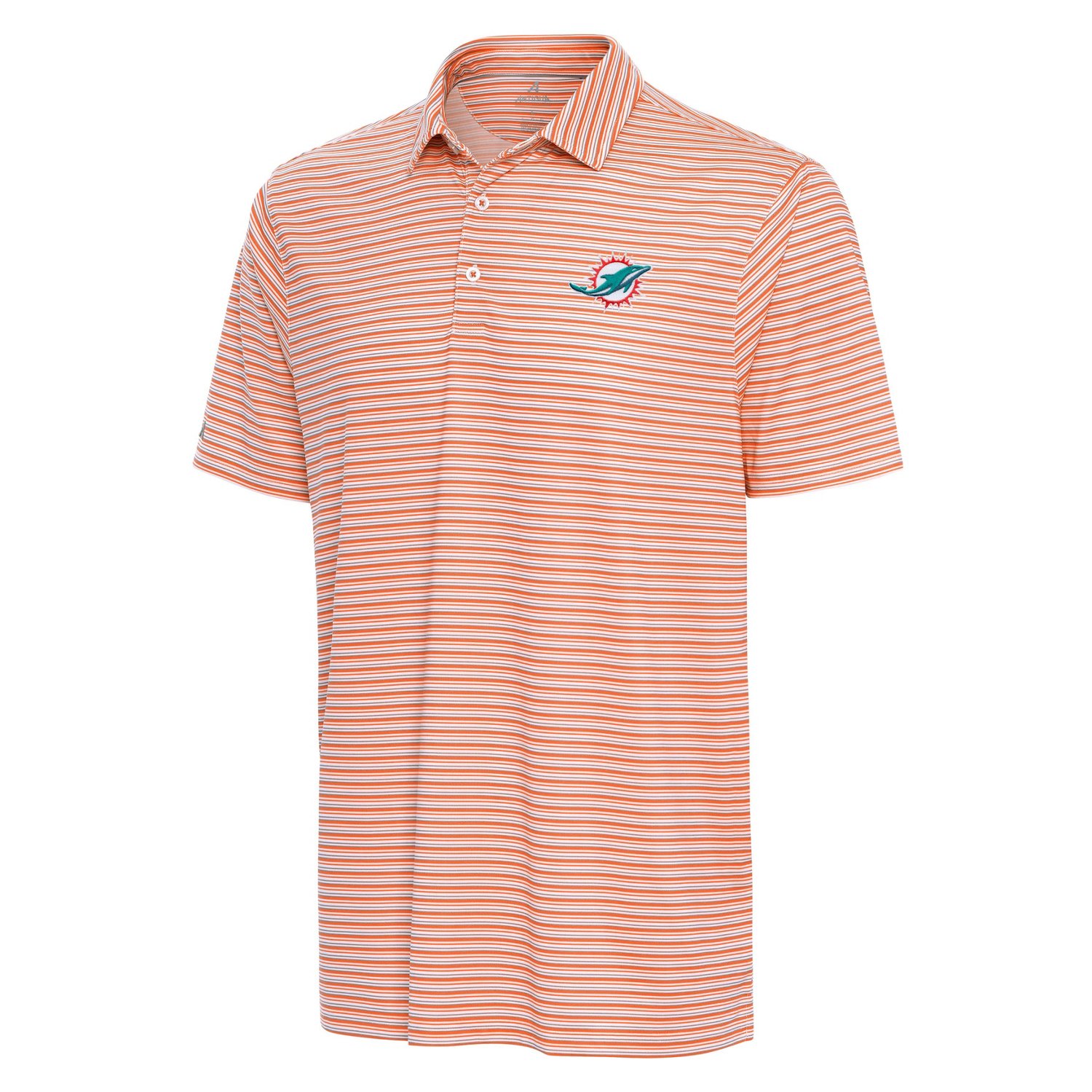 Antigua Men's Miami Dolphins Streamline Polo Shirt