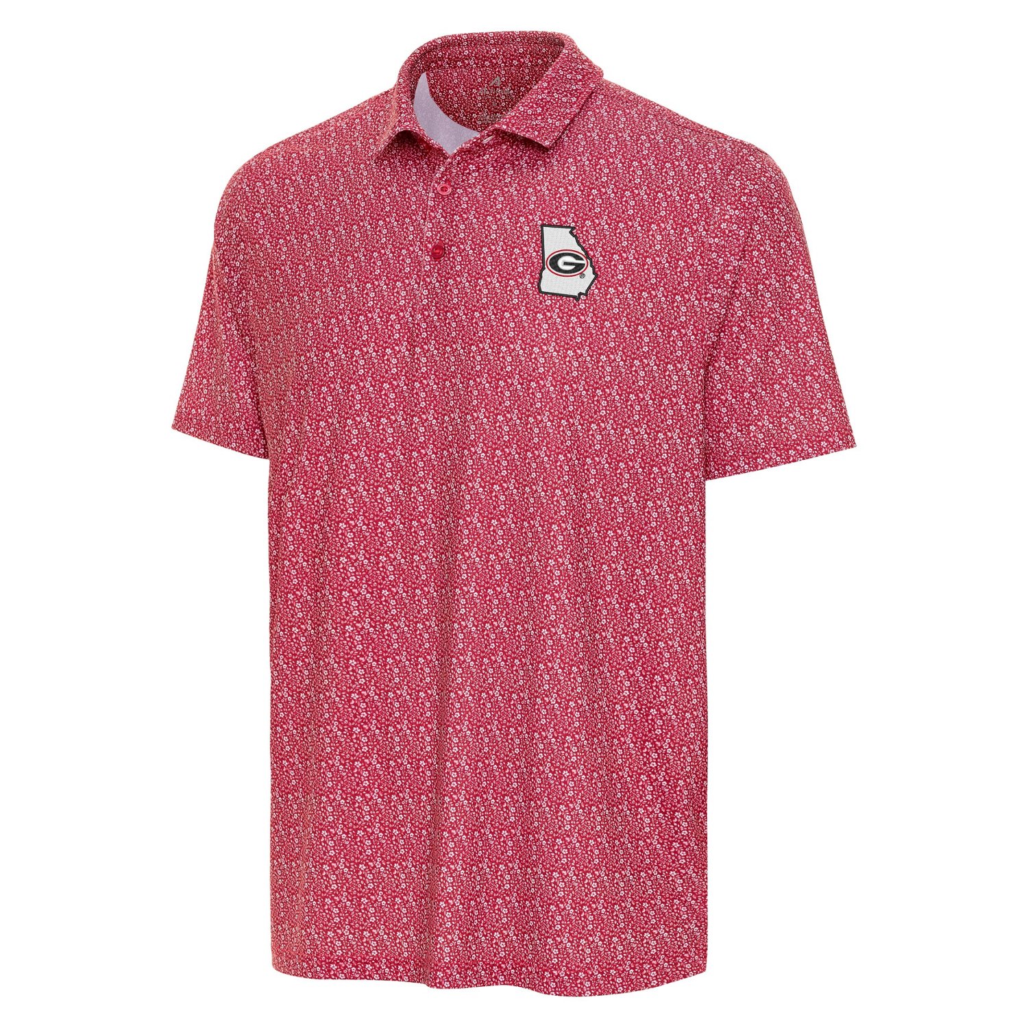 Antigua Men's University of Georgia State Power G Polo Shirt