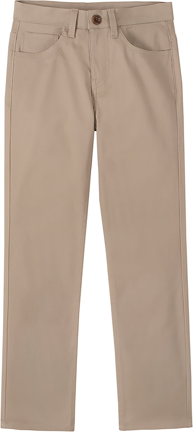 Nautica Uniform Boy 5-Pocket Adjustable Stretch Waistband Pant
