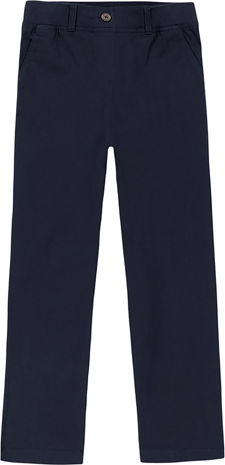 Nautica Uniform Girls' Wide Leg Pull-On Pant with Hybrid Waistband - view number 2