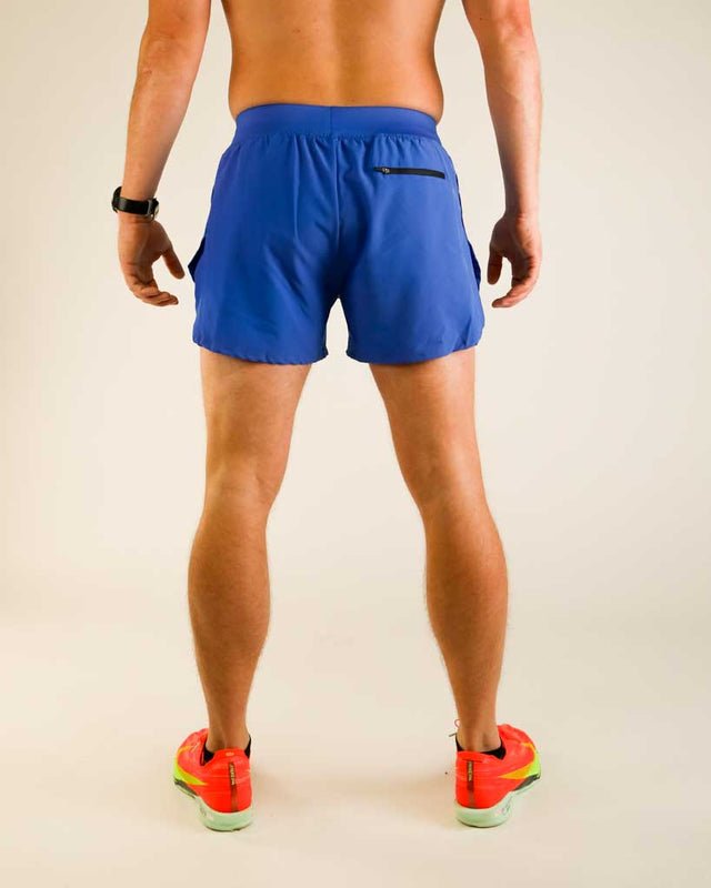 Chicknlegs Men's Black Half Split Shorts 4 in - view number 2