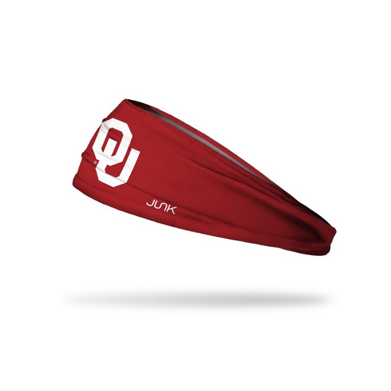 JUNK Brands Oklahoma Sooners Big Bang Lite Headband, Men's, Red