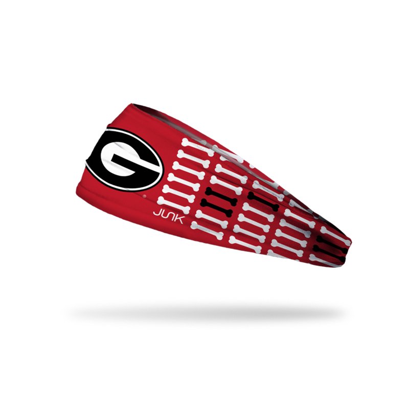 JUNK Brands Georgia Bulldogs Bones Big Bang Lite Headband, Men's, Red