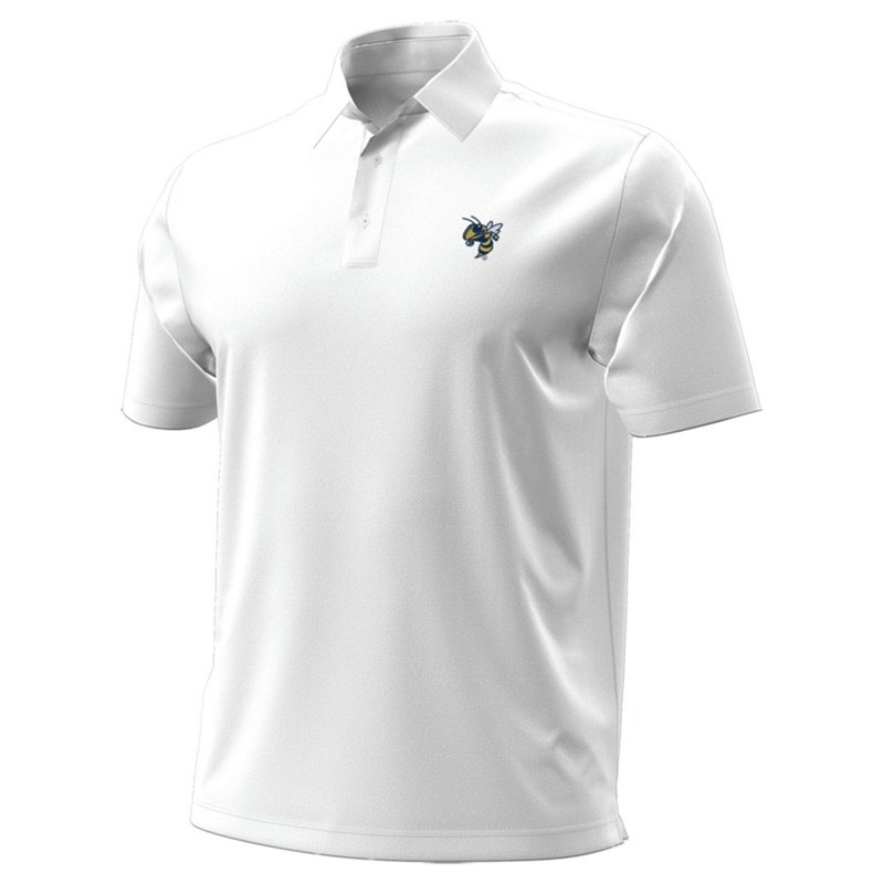 Under Armour Men's Georgia Tech Yellow Jackets Mascot LC Aura Solid Polo Shirt