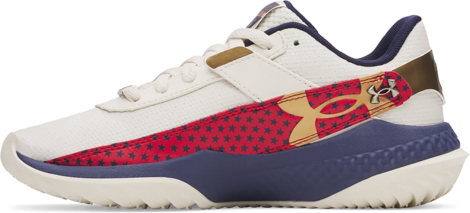 Under Armour Boys' Harper 10 Turf Jr. USA Baseball Shoes - view number 2