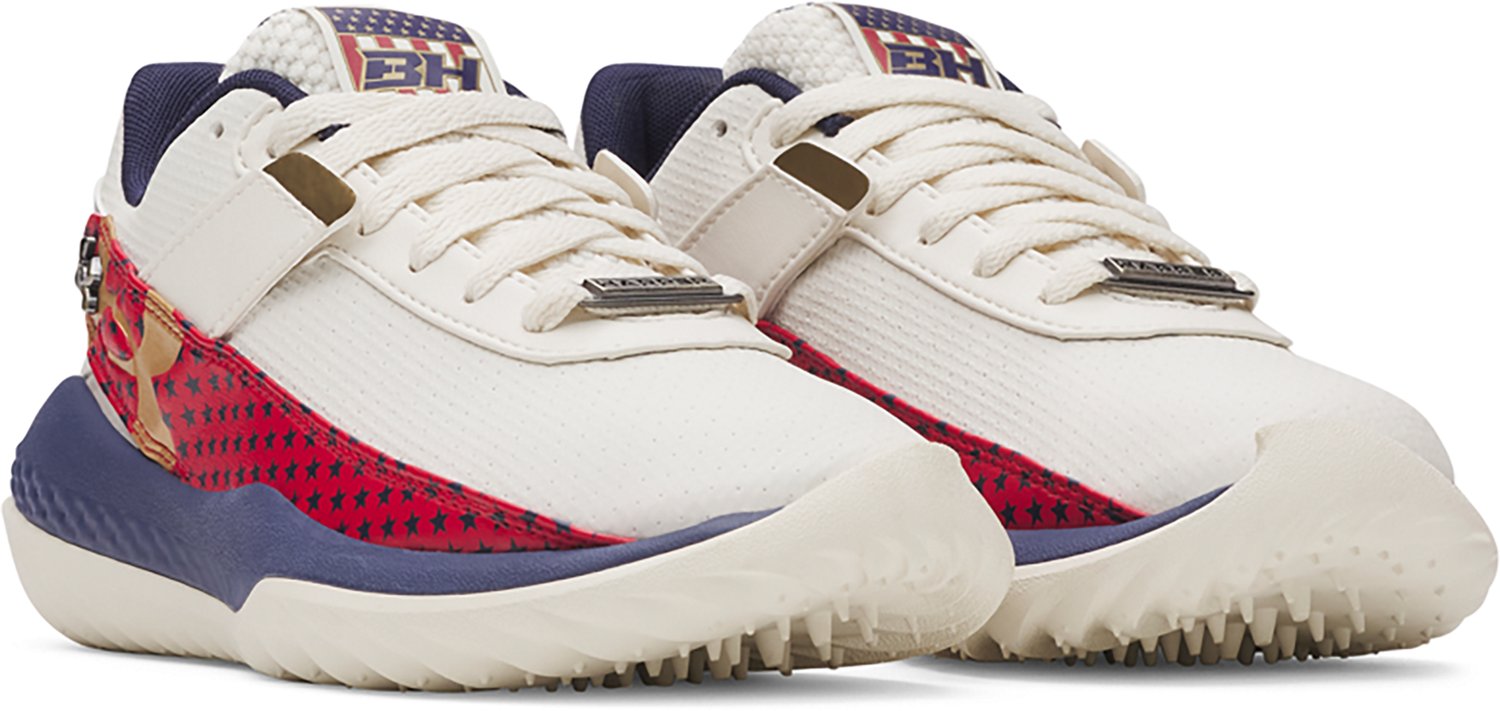 Under Armour Boys' Harper 10 Turf Jr. USA Baseball Shoes - view number 3