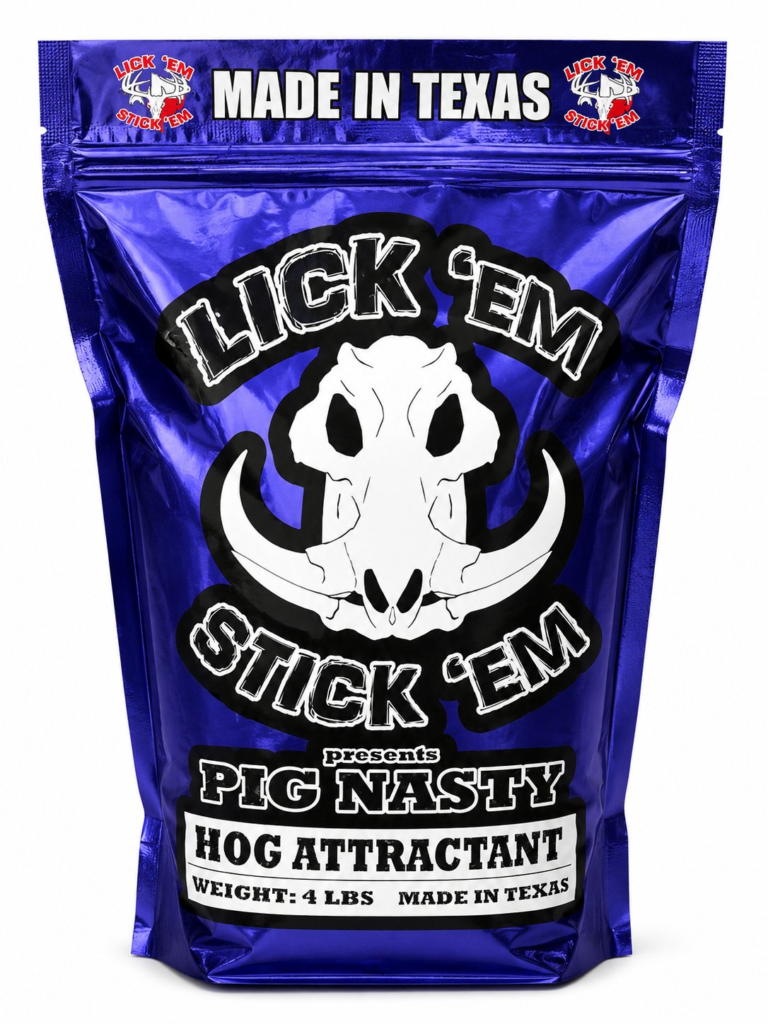 Lick 'Em Stick 'Em Hog Attractant