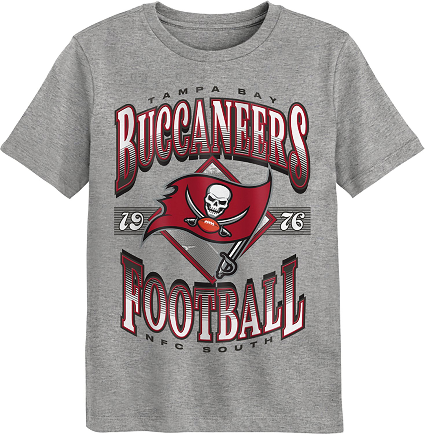 Outerstuff Boys' Tampa Bay Buccaneers Of Days Past Graphic T-shirt