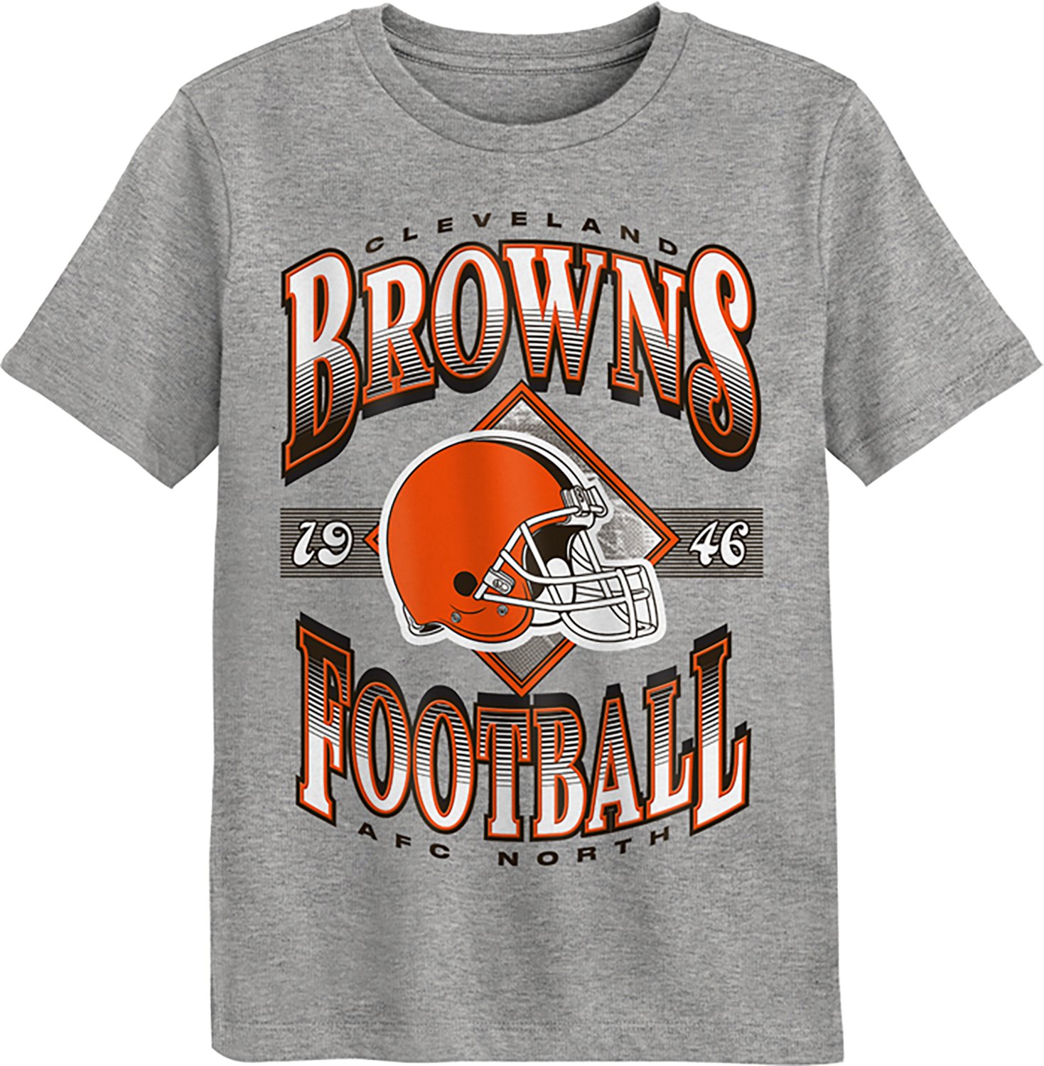 Outerstuff Boys' Cleveland Browns Of Days Past Graphic T-shirt