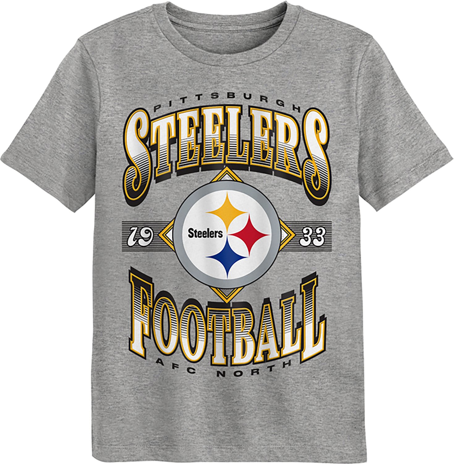 Outerstuff Boys' Pittsburgh Steelers Of Days Past Graphic T-shirt