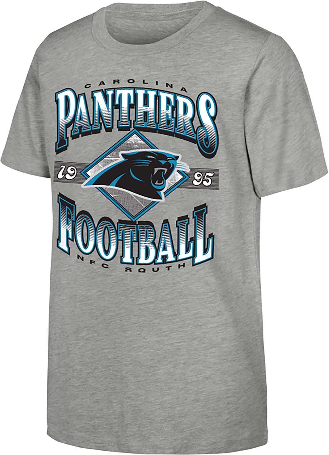 Outerstuff Kids' Carolina Panthers Of Days Past Graphic T-shirt