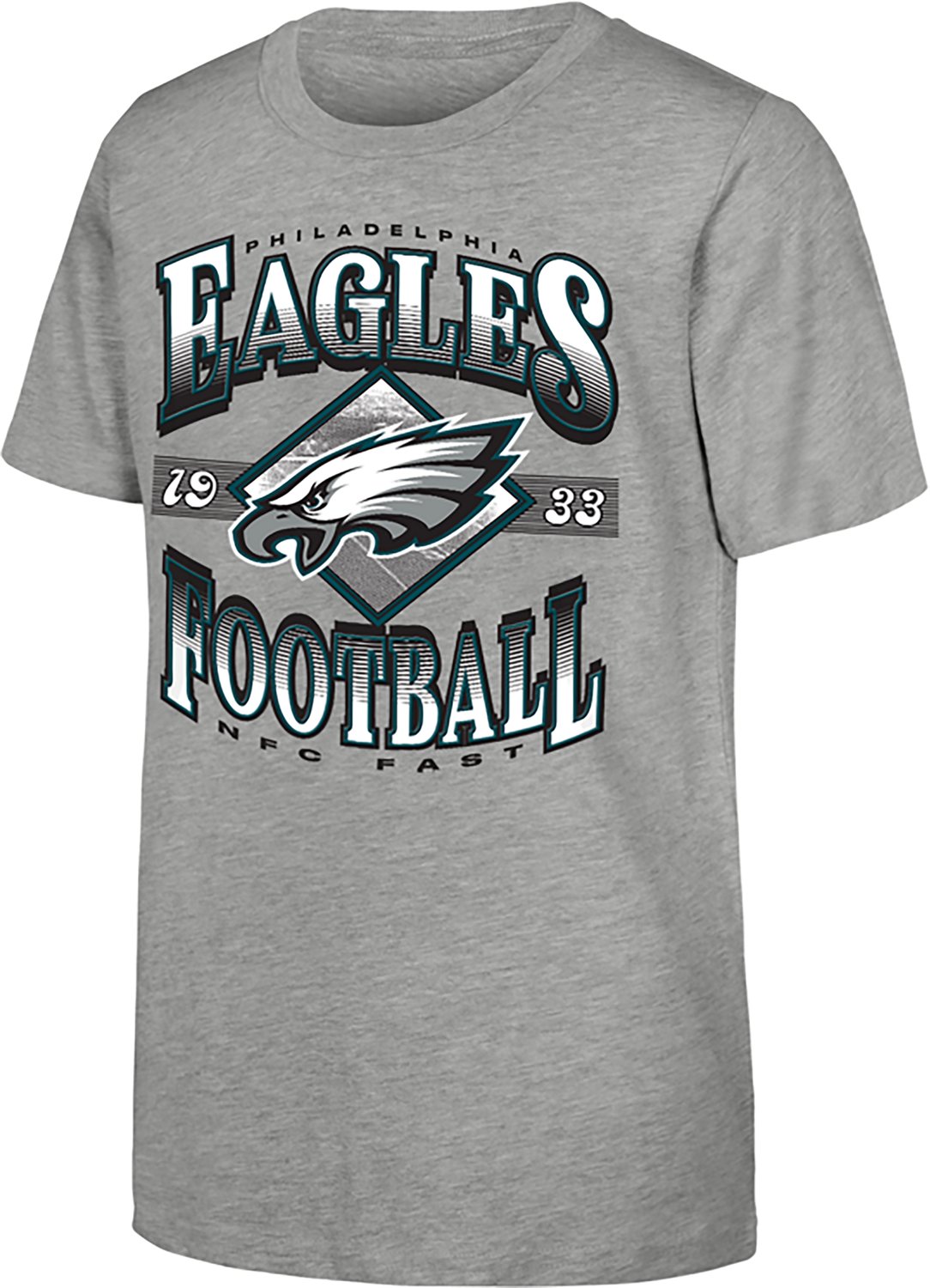 Outerstuff Kids' Philadelphia Eagles Of Days Past Graphic T-shirt