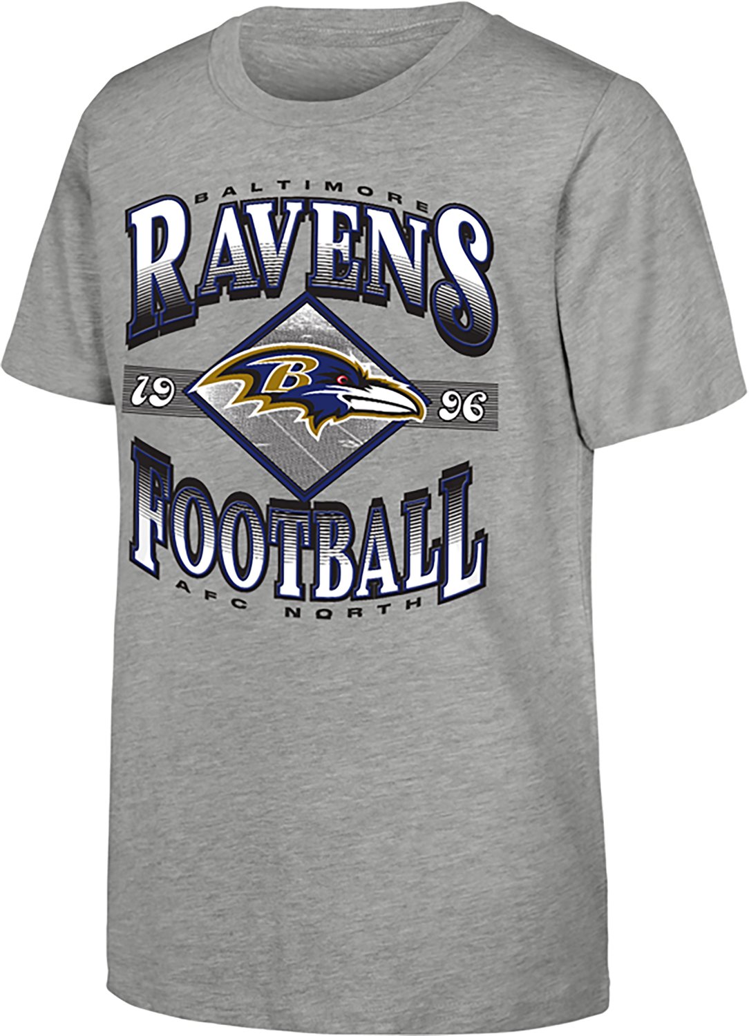 Outerstuff Kids' Baltimore Ravens Of Days Past Graphic T-shirt