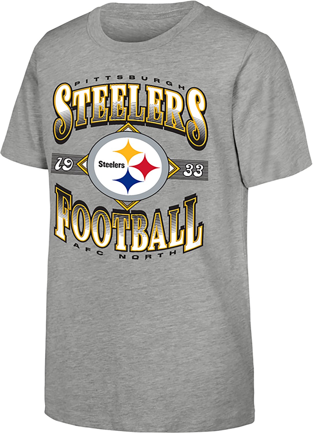 Outerstuff Kids' Pittsburgh Steelers Of Days Past Graphic T-shirt