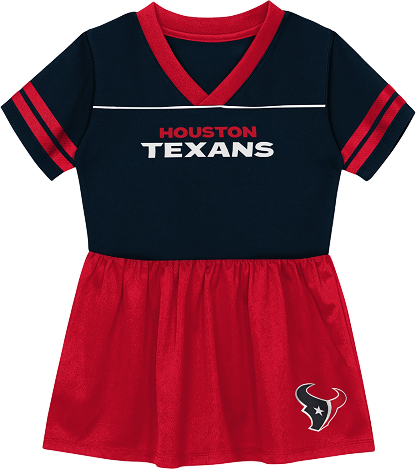 Outerstuff Girls' Houston Texans Stadium Lights 2.0 Fashion Cheer Dress