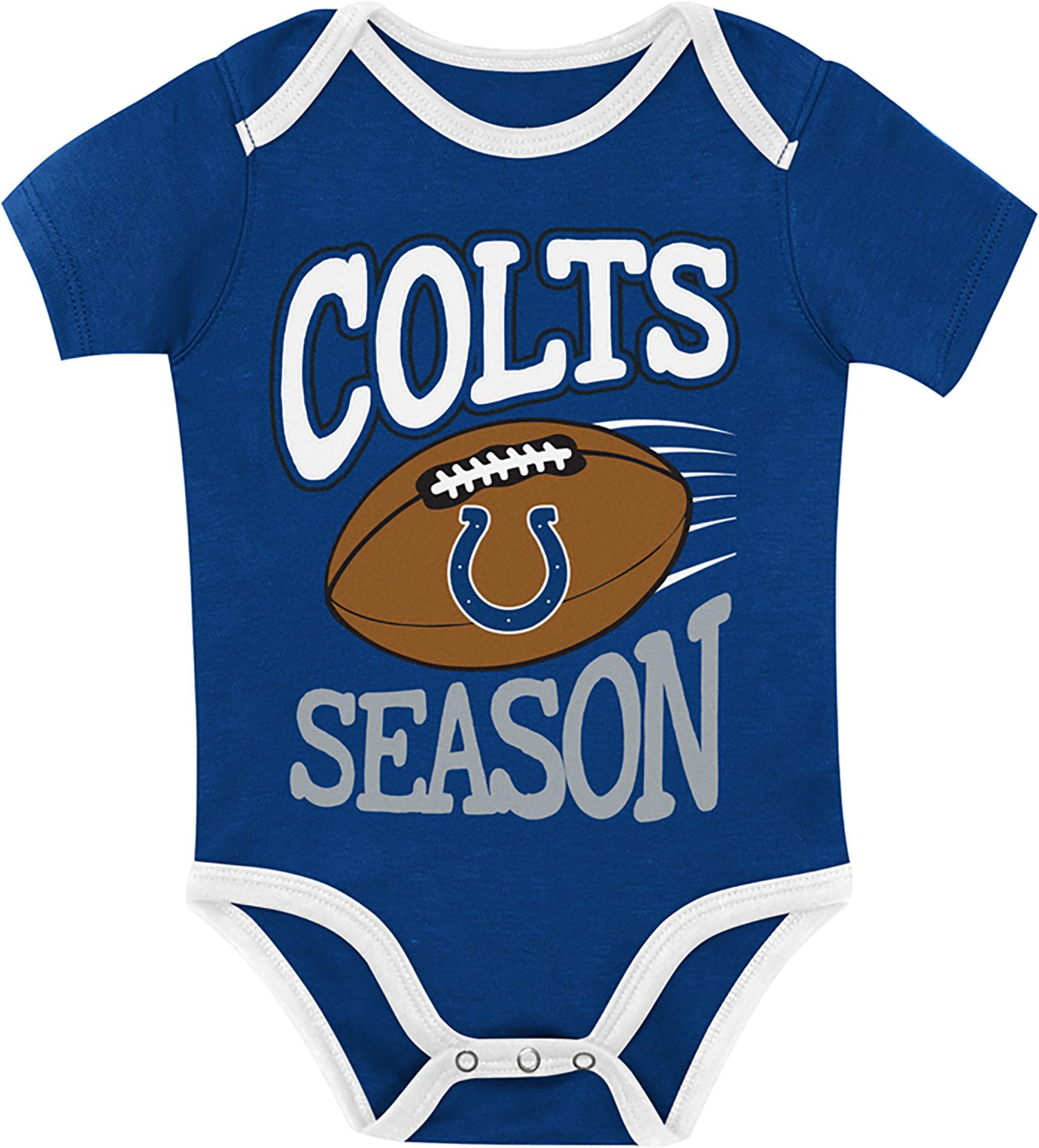 Outerstuff Infants' Indianapolis Colts 1st Round Creeper Set 3-Pack
