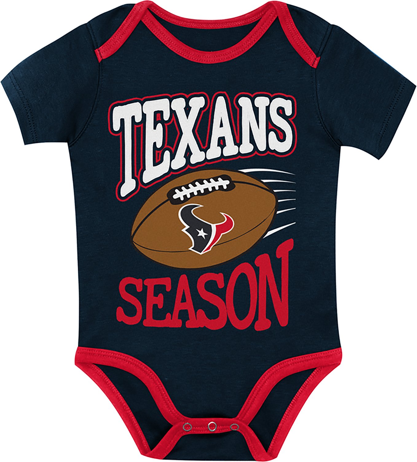 Outerstuff Infants' Houston Texans 1st Round Creeper Set 3-Pack