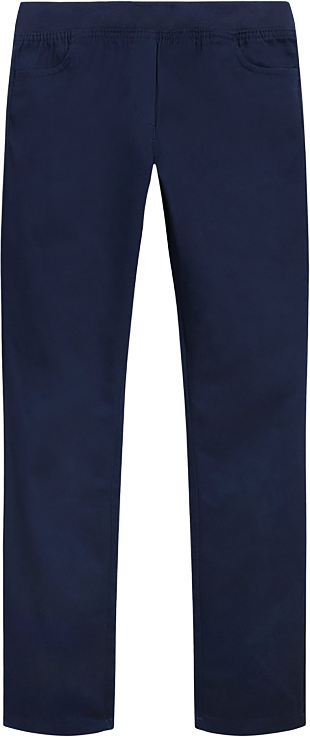 Nautica Girls' Stretch Pull On Plus Size Skinny Pants