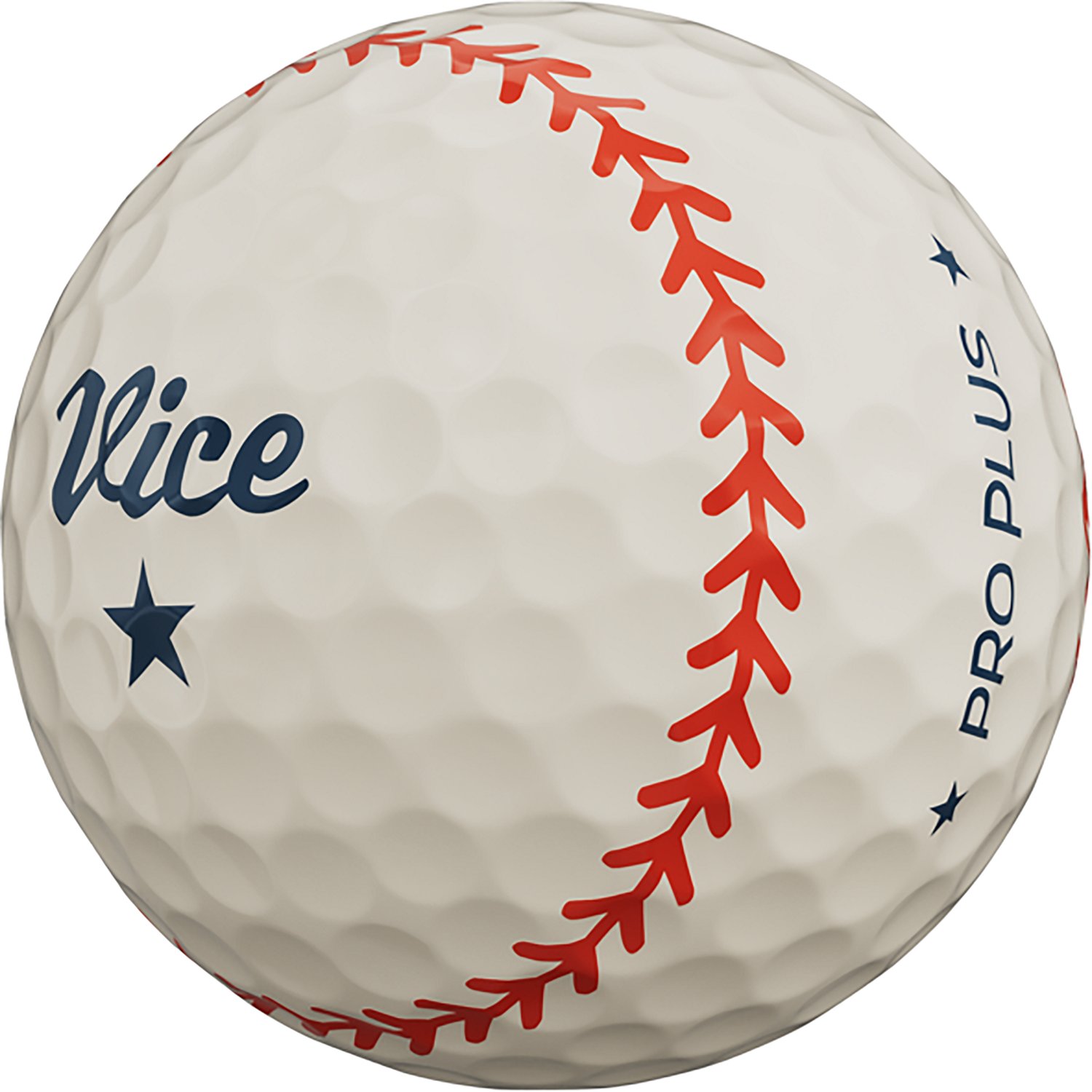 Vice Golf Pro Plus Fastball 4th of July Edition Premium Golf Balls 12-Pack - view number 3