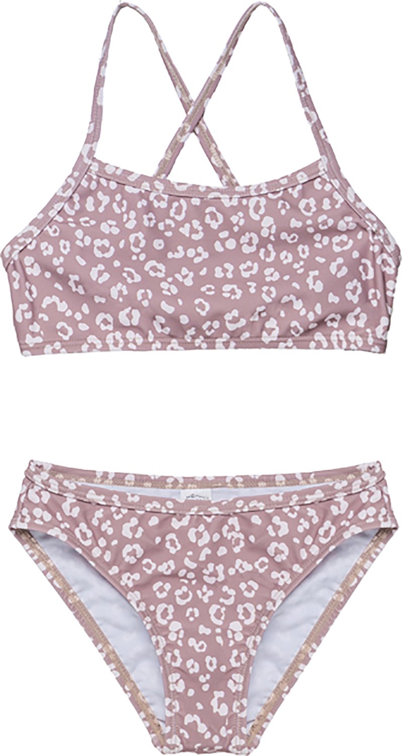 Gottex Girls’ Leopard Love Criss Cross Strap Swim Set