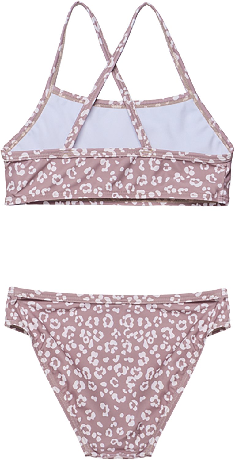 Gottex Girls’ Leopard Love Criss Cross Strap Swim Set