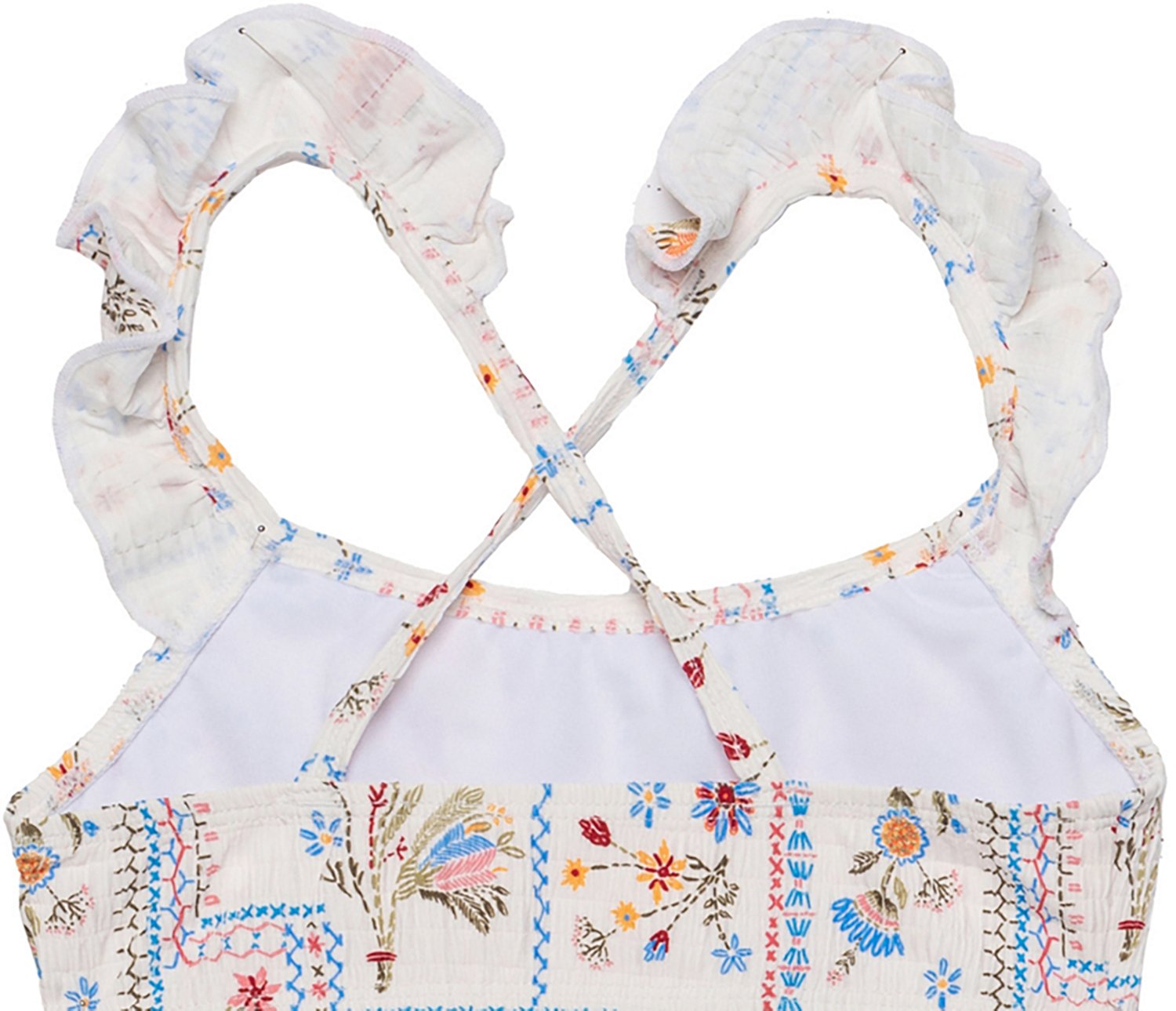 Gottex Girls’ Floral Soul Textured Scoop Neck Ruffle Swim Set - view number 3