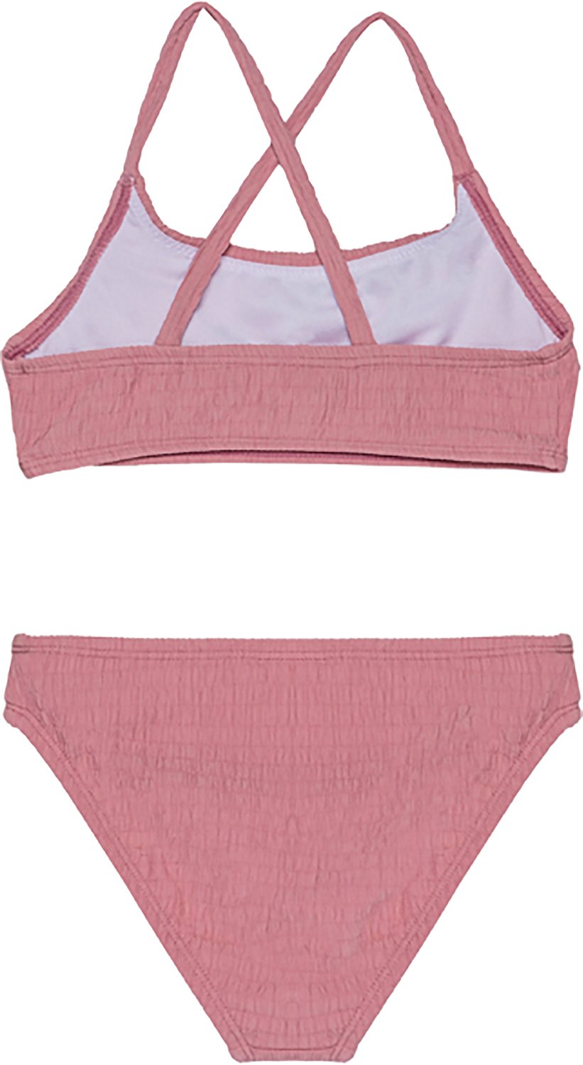 Gottex Girls’ Neapolitan Textured Criss Cross Strap Swim Set