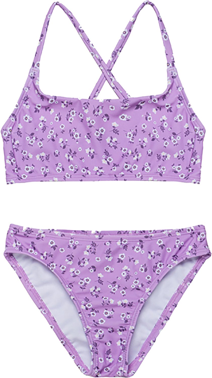 Gottex Girls’ Ditsy Floral Criss Cross Strap Swim Set