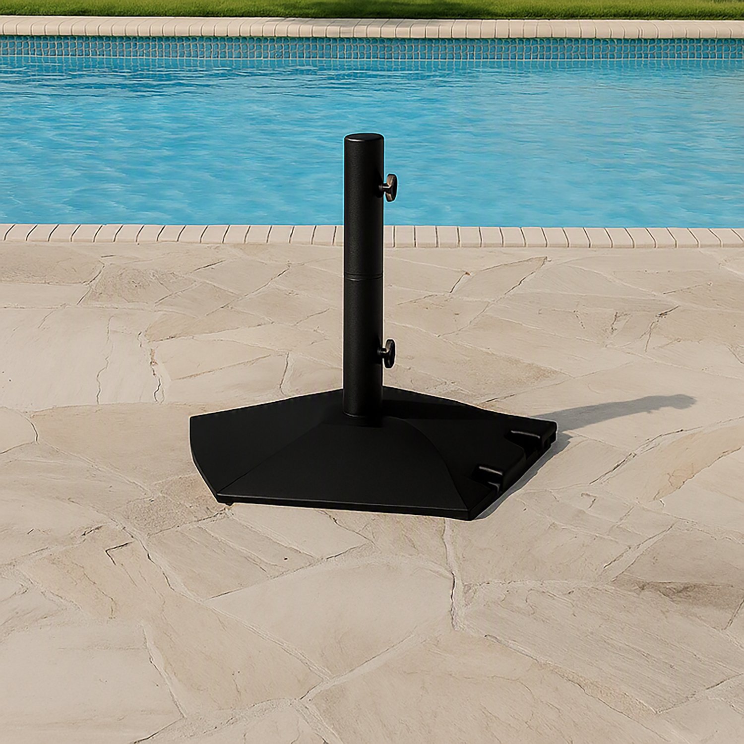 Mosaic 65 lb Concrete Patio Basatio Umbrella Base - view number 3