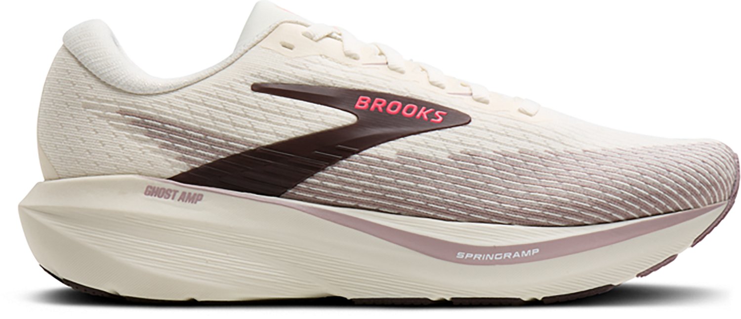 Brooks Womens Ghost AMP Cushioned Road Running Shoes