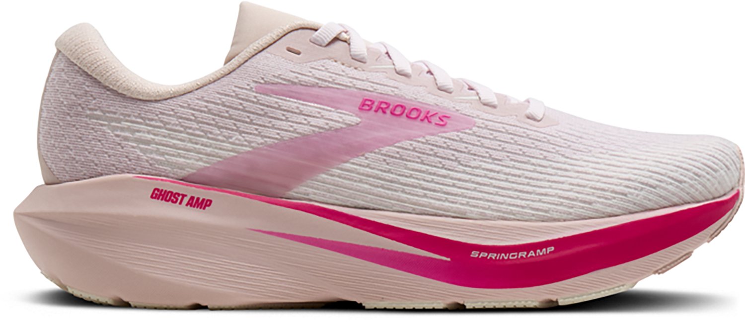 Brooks Womens Ghost AMP Cushioned Road Running Shoes