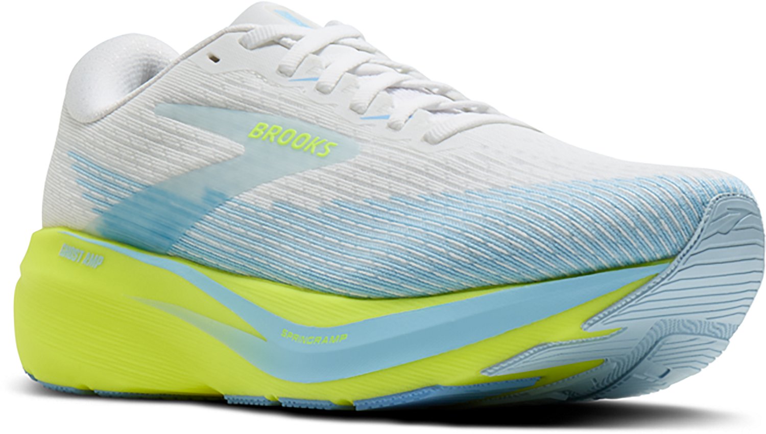 Brooks Womens Ghost AMP Cushioned Road Running Shoes - view number 3